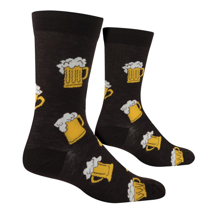 Beer Mugs Crew Socks - Premium Socks from Crazy Socks - Just $7.00! Shop now at Pat's Monograms