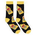 French's Yellow Mustard Crew Socks - Premium Socks from Crazy Socks - Just $8! Shop now at Pat's Monograms