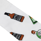 Mini Bottles Crew Socks - Premium Socks from Crazy Socks - Just $8! Shop now at Pat's Monograms