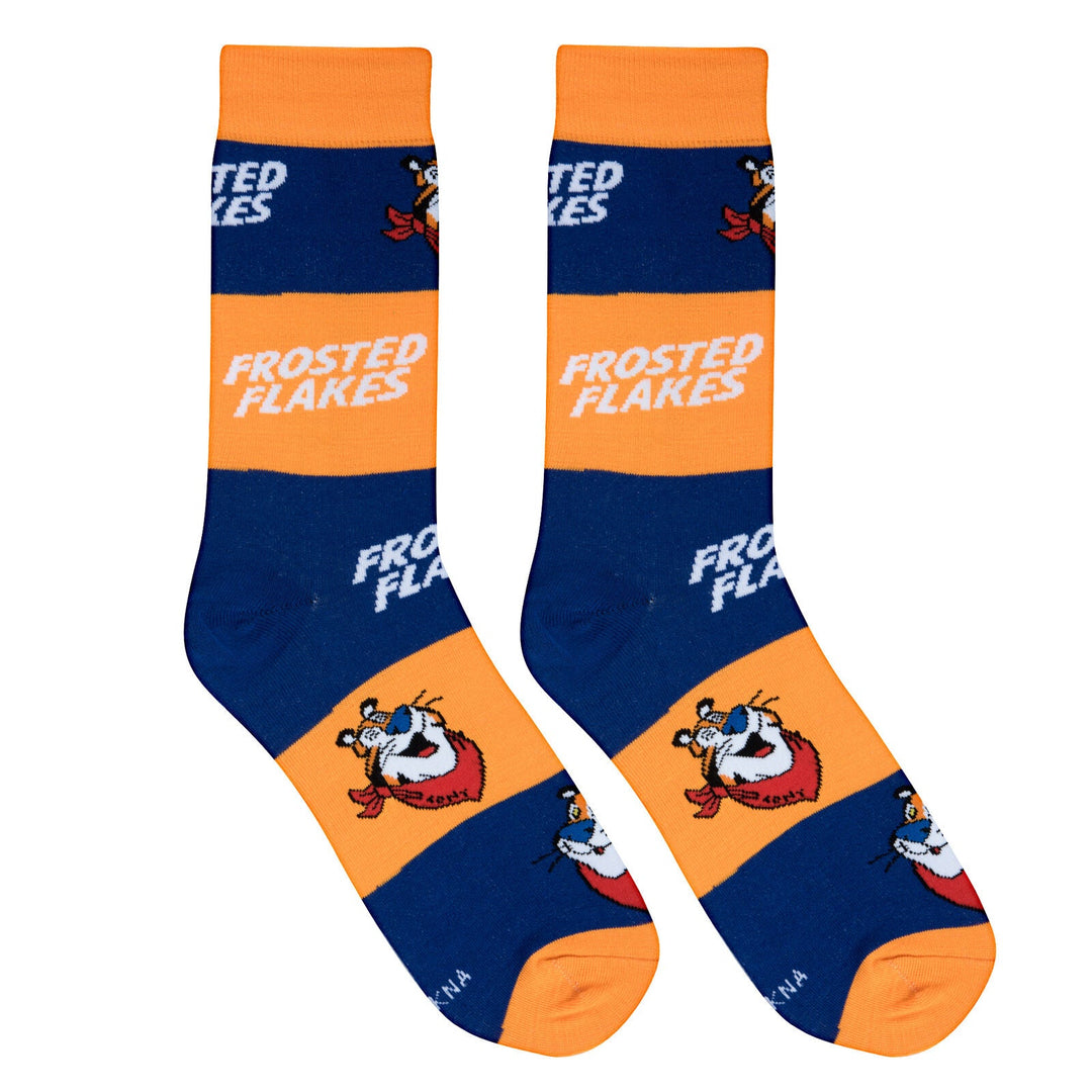 Frosted Flakes Tony Crew Socks - Premium Socks from Crazy Socks - Just $7.00! Shop now at Pat's Monograms