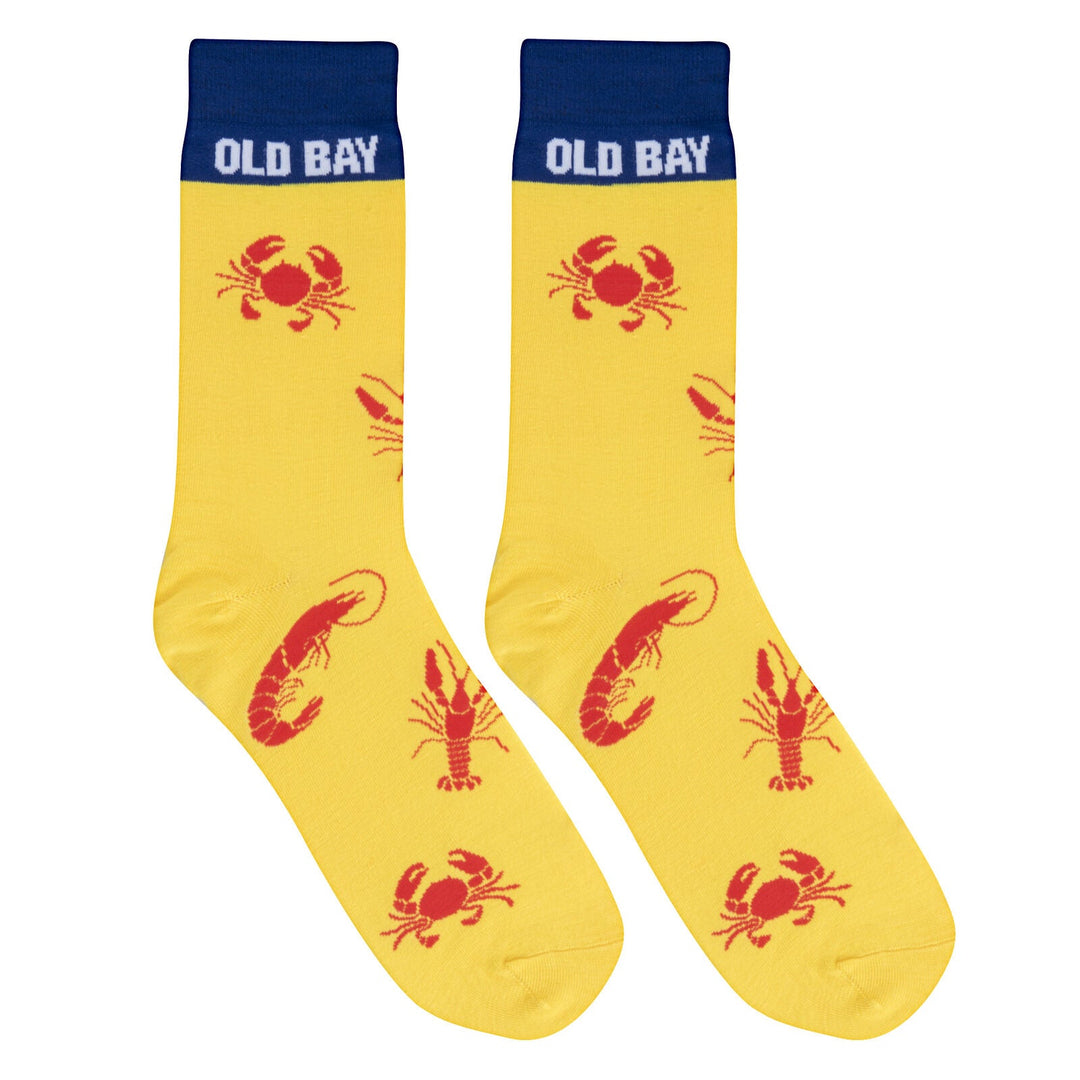 Old Bay Crew Socks - Premium Socks from Crazy Socks - Just $7.00! Shop now at Pat's Monograms