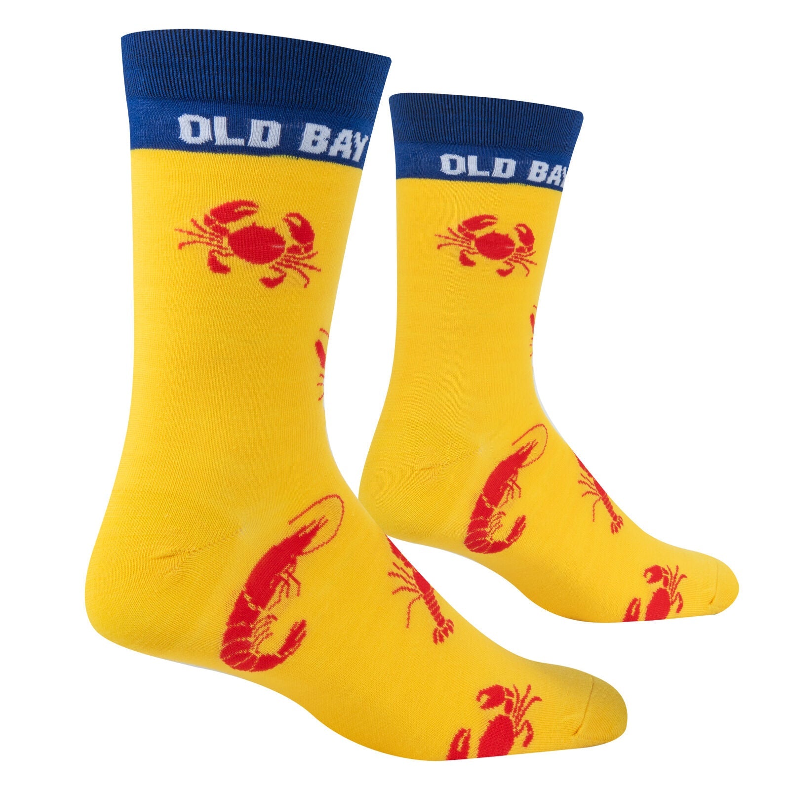 Old Bay Crew Socks - Premium Socks from Crazy Socks - Just $8! Shop now at Pat's Monograms