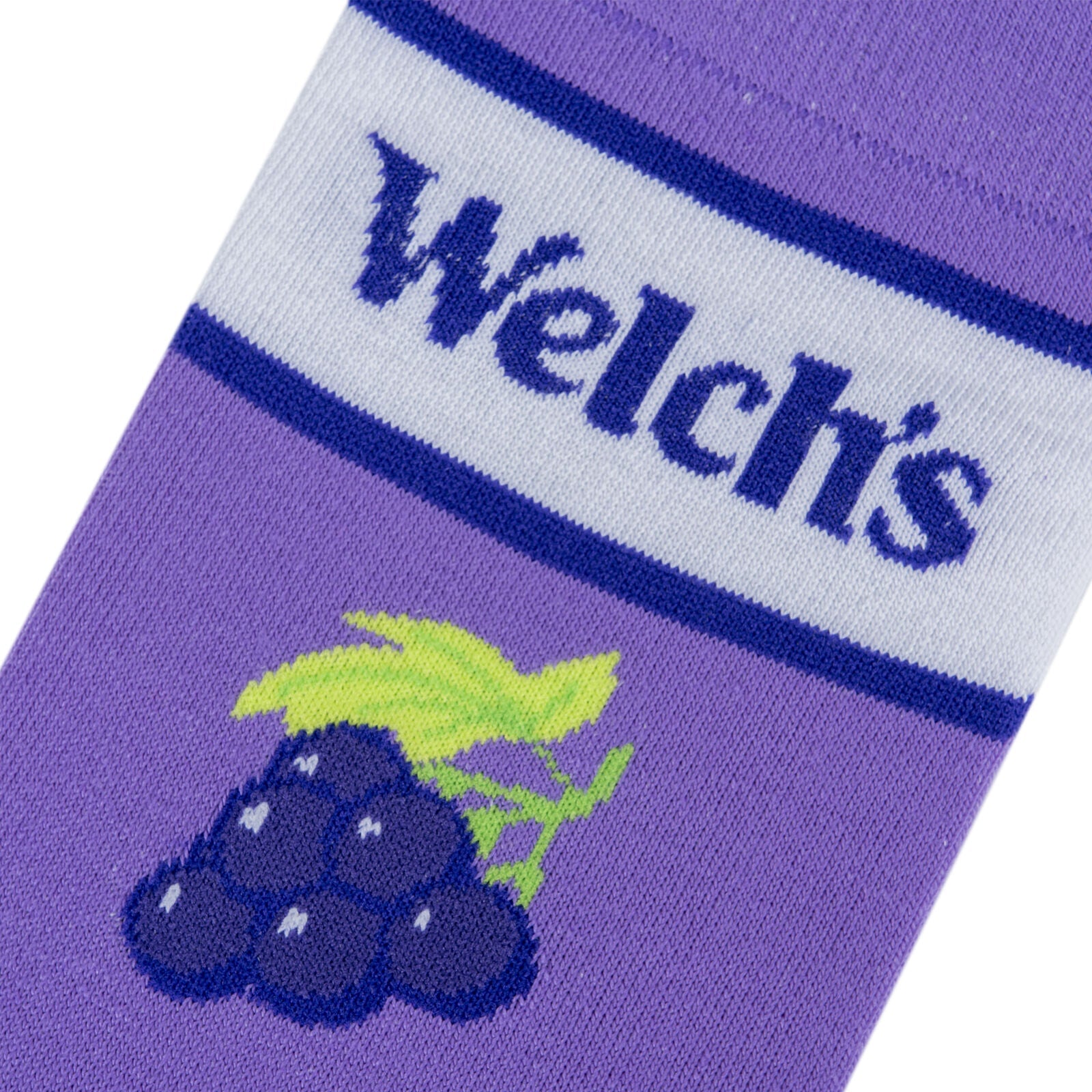 Welch's Grape Crew Socks - Premium Socks from Crazy Socks - Just $8! Shop now at Pat's Monograms