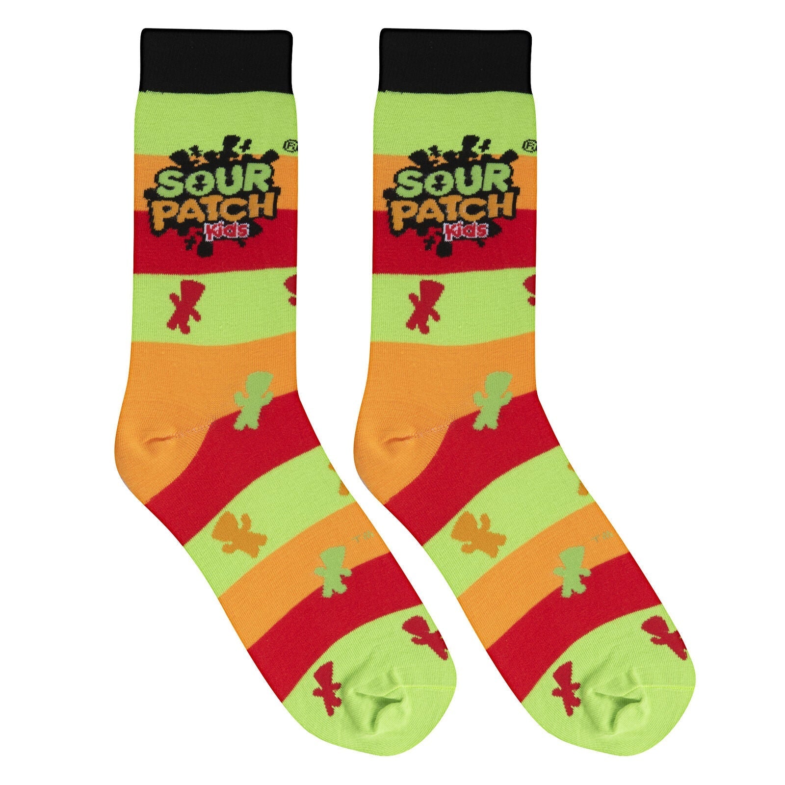 Sour Patch Kids Crew Socks - Premium Socks from Crazy Socks - Just $8! Shop now at Pat's Monograms