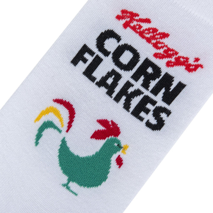 Corn Flakes Crew Socks - Premium Socks from Crazy Socks - Just $7.00! Shop now at Pat's Monograms