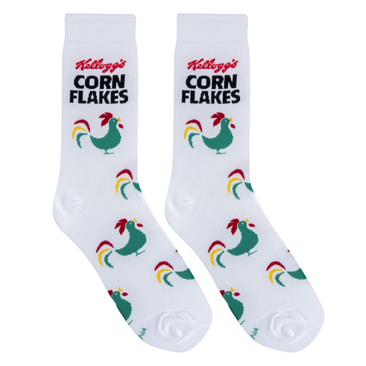 Corn Flakes Crew Socks - Premium Socks from Crazy Socks - Just $7.00! Shop now at Pat's Monograms