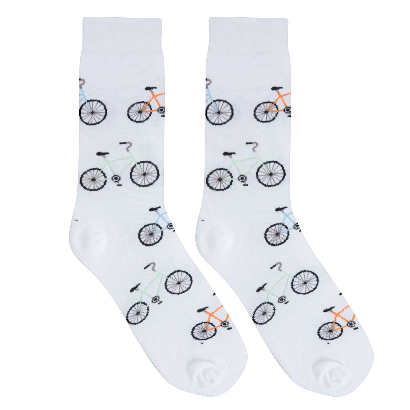 Bicycles Crew Socks - Premium Socks from Crazy Socks - Just $8! Shop now at Pat's Monograms