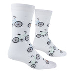 Bicycles Crew Socks - Premium Socks from Crazy Socks - Just $8! Shop now at Pat's Monograms