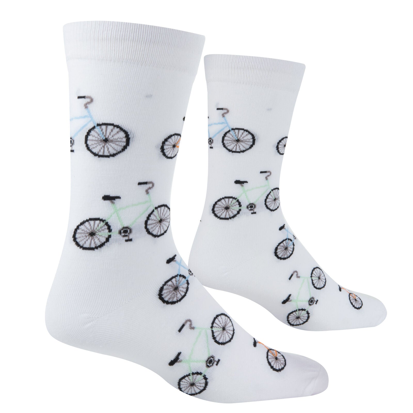 Bicycles Crew Socks - Premium Socks from Crazy Socks - Just $8! Shop now at Pat's Monograms
