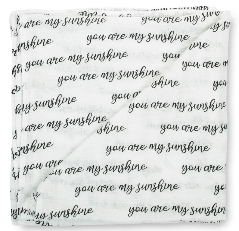 You are My Sunshine Swaddle Blanket - Premium Baby Gift Sets from LollyBanks - Just $19.95! Shop now at Pat's Monograms